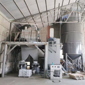 The Automatic dry powder mortar production line