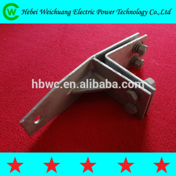 Electric power fitting-strain clamp for tower