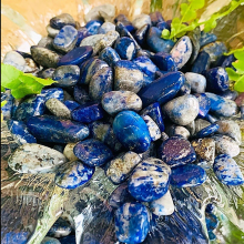 Lapis Lazuli Chips - 50g Bulk Crystal Healing Stones
