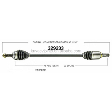 43410-12A30 CV Axle Shaft - Constant Velocity Drive Axle