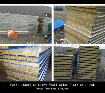 fireproof rockwool sandwich panel