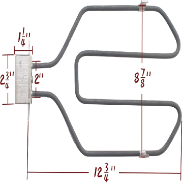 Adjustable Temperature Electric Smoker Grill Heating Element