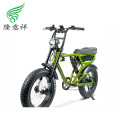 Retro wide-tire off-road electric bicycle