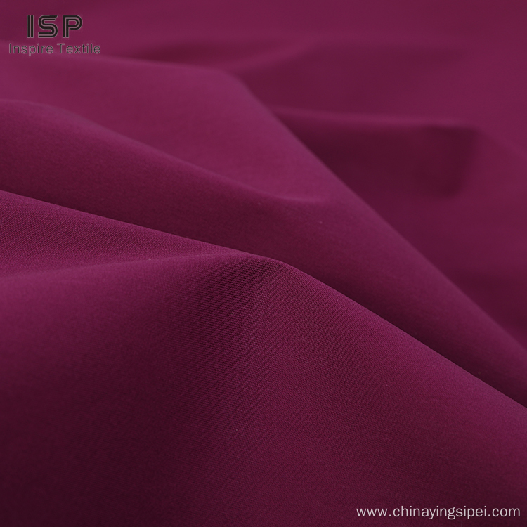 solid color plain woven nylon cotton fabric