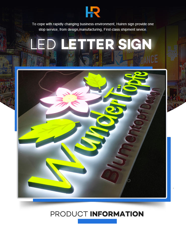 Led Light Letter Aluminum Led Letter Lights Electronic Led Sign Fullit Acrylic Letters Sign For Store