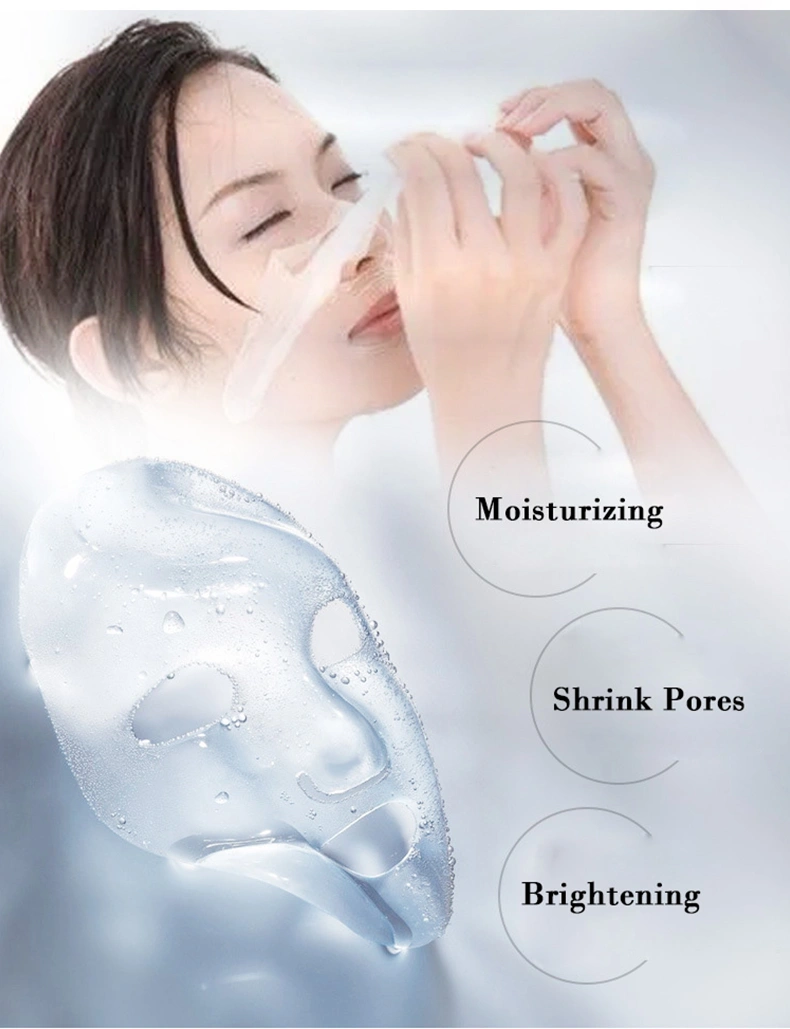 Beauty Oil Control Whitening Face Skin Care Mask Vegan Natural Plant Extracts Sheet Facial Mask