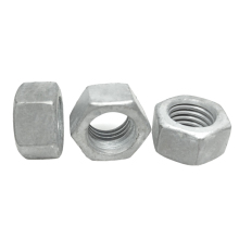 Hot dip galvanized nut