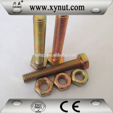 Standard size bolt and nut