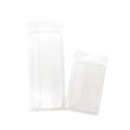 Double plastic clamshell packaging blister cards insert