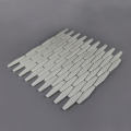 Mosaic White Diamond Glass Art Wall Bathroom Brick