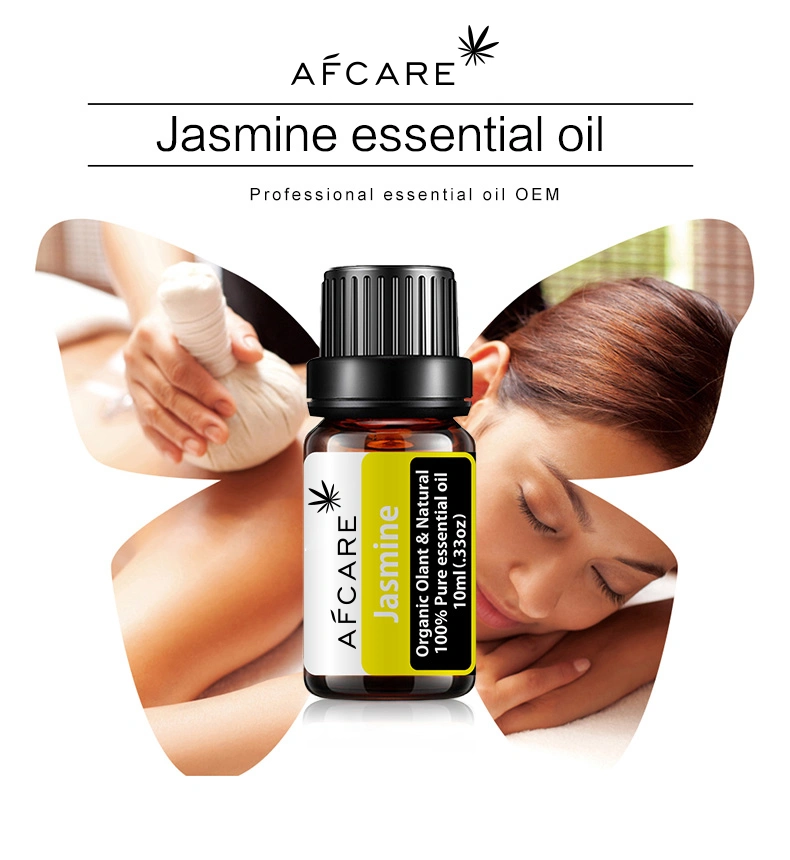 Factory Price 100% Pure Natural Essential Jasmine Oil with Massage Aromatherapy Therapeutic Grade