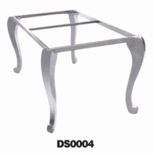 Factory Wholesale Stainless Steel Chrome Furniture Legs for Coffee and Dining Tables