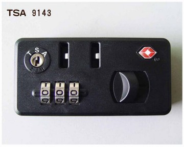 Security TSA Luggage Locks, TSA Combination Locks, Plastic Luggage Locks