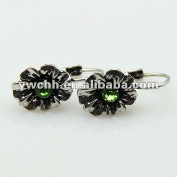 clip stud earrings silver earrings