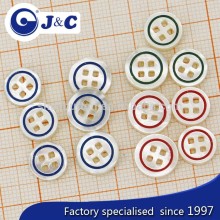 spray gloss oil MOP shell button with dying