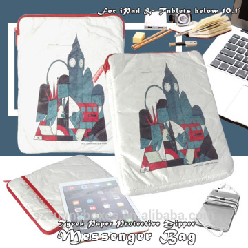 1056D Tyvek Paper 10.1" Zipper Closure Laptop Sleeve