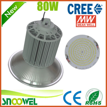 Newest design lastest price cree led high bay light 80w led cree