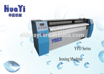 Industrial ironing machine prices hotel bedsheets flatwork ironer