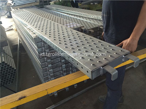 Steel Scaffolding Walk Board Machine