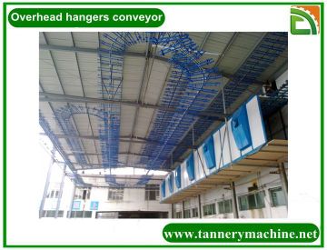 Leather Overhead Chain Conveyor Dryer Oven