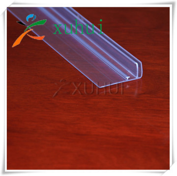 PVC Plastic Rail For Stores shelves