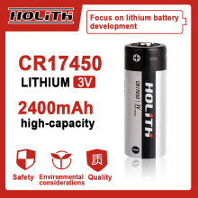 HOLITH 3V 2400mAh Non Rechargeable Lithium Battery cr17450 for Gas alarm Fire alarm equipment Healthcare equipment
