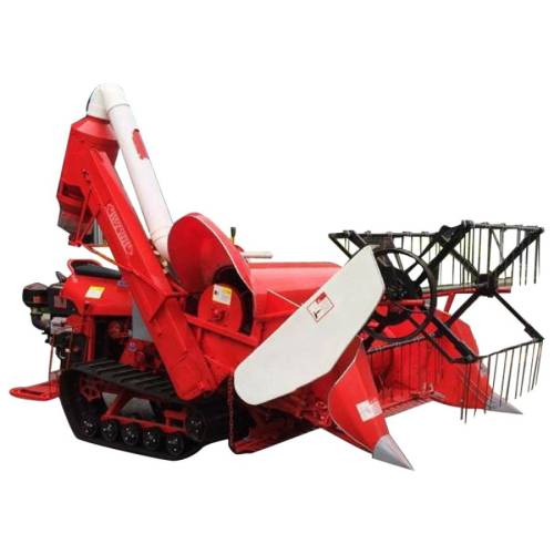 Bangladeş'te Çeltik Harvester Makinası