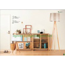 bedside table lamp OEM/wooden table lightings