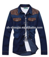 designer denim shirts