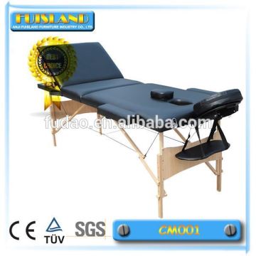 Deluxe wooden facial bed massage table