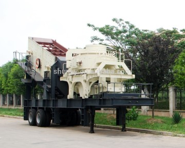 Shunky Mobile Sand Making Machine/portable sand maker