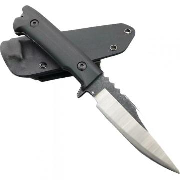 G10 Handle Tactical Knife Hunting With Kydex Sheath
