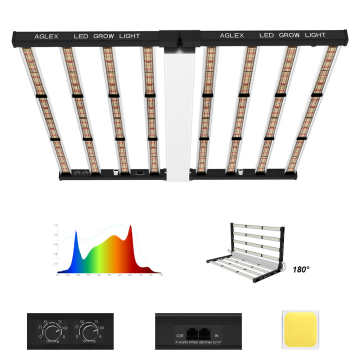 2 Saluran Suis Double 1000W LED Grow Light