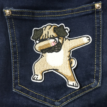 バッジの鉄動物刺繍パッチ衣服の縫製