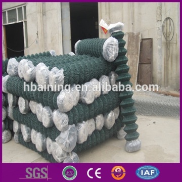 Garden fences pvc coated chain link fence/chain link fence for roll/fence chain link