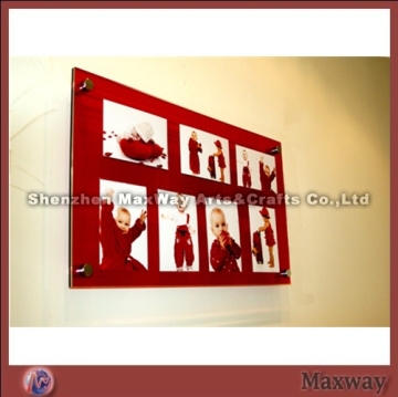 14"*24" Bevelled Art Kid Acrylic Standoff Frame