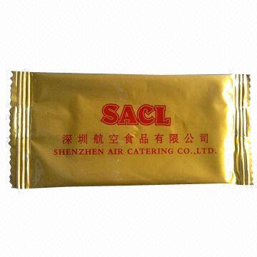 Individual Packed Airline Wet Wipes, Spunlaced, Handy Cleaning Wipes