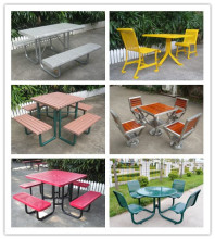 18 years customization manufacturing experience wooden picnic table set metal picnic table and bench