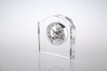 fashion table crystal mechanical clock