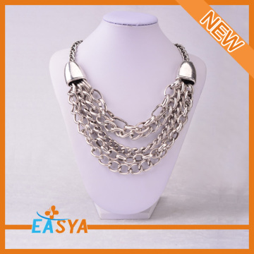 Newest Design Necklace With Many Chain Multilayer Necklace 