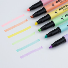 6-Color Waterborne Marker Set for DIY Crafts and Highlighting