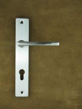 Door Accessory Door Handle Lock With Plate (JB2034)