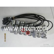 Válvula solenóide 207-60-71311 PC400-7 válvula elétrica komatsu