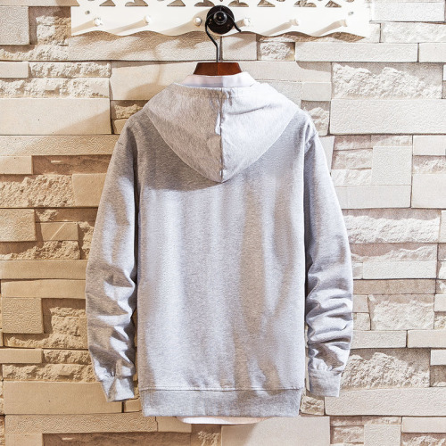 Op maat gemaakt polyester katoenen sweatshirt met capuchon voor heren