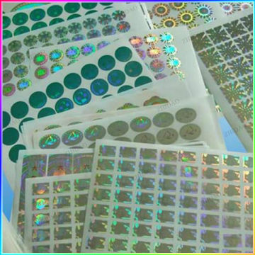security hologram applicator, id card hologram stickers