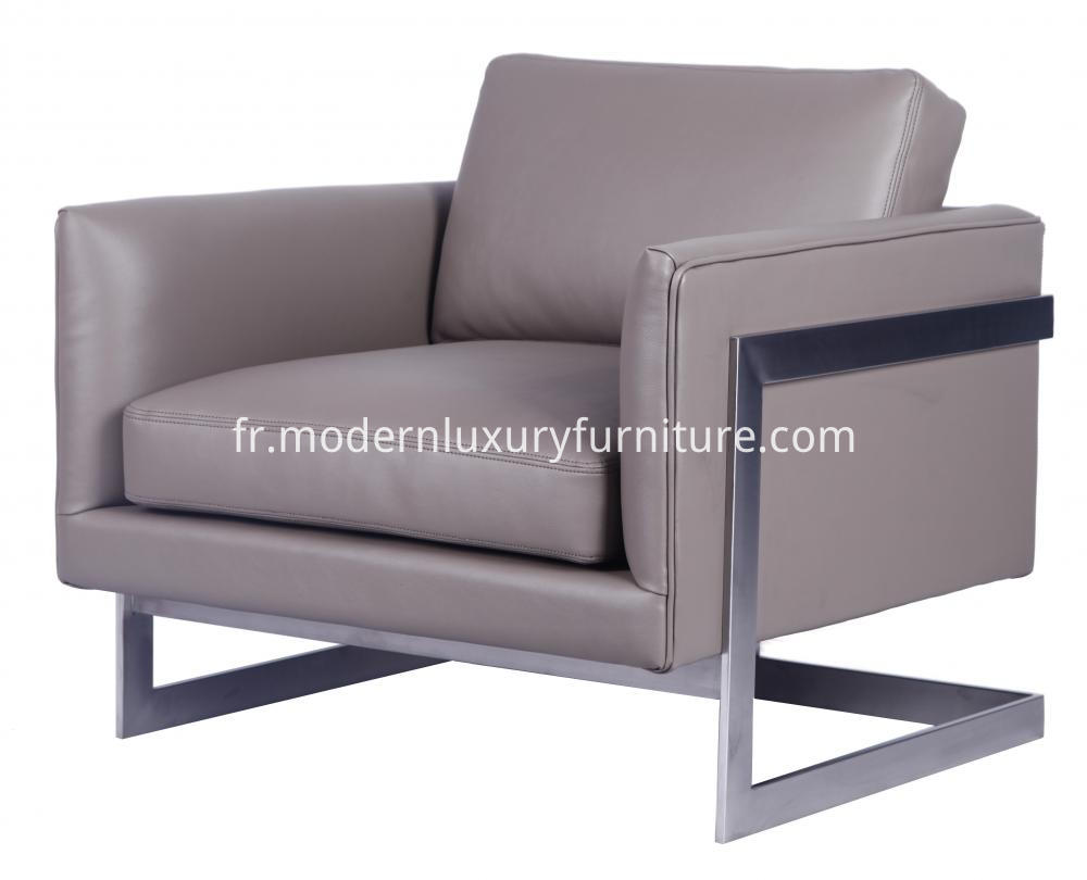 Chine Milo Baughman Fauteuil En Cuir Fabricants