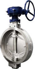 304 stainless steel clamp butterfly valve