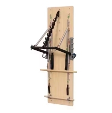 Oak Maple Wood Pilates Reformer and Wall Units for Home Fitness Gym