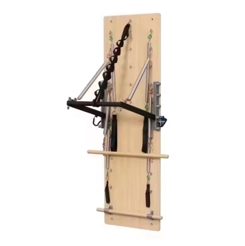 Oak Maple Wood Pilates Reformer and Wall Units for Home Fitness Gym