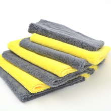 Super Absorbent Warp Knitting Microfiber Washcloth Towel